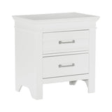Blaire Farm White Nightstand by Homelegance at Eve Furniture