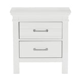 Blaire Farm White Nightstand by Homelegance at Eve Furniture