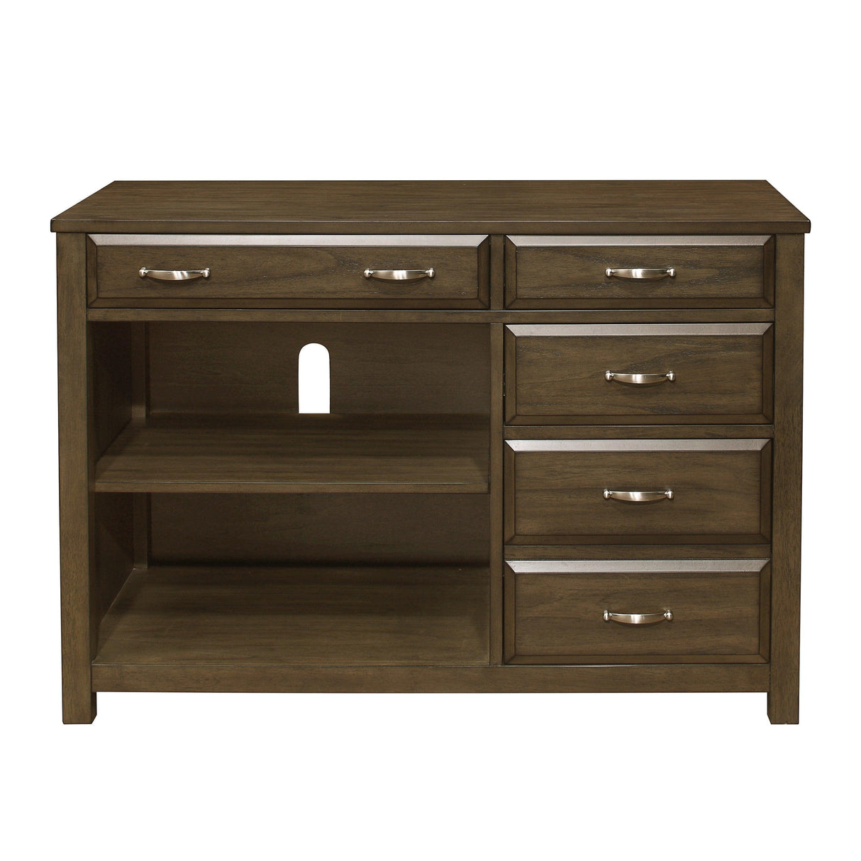 Blanche Brown Gray Credenza by Homelegance at Eve Furniture