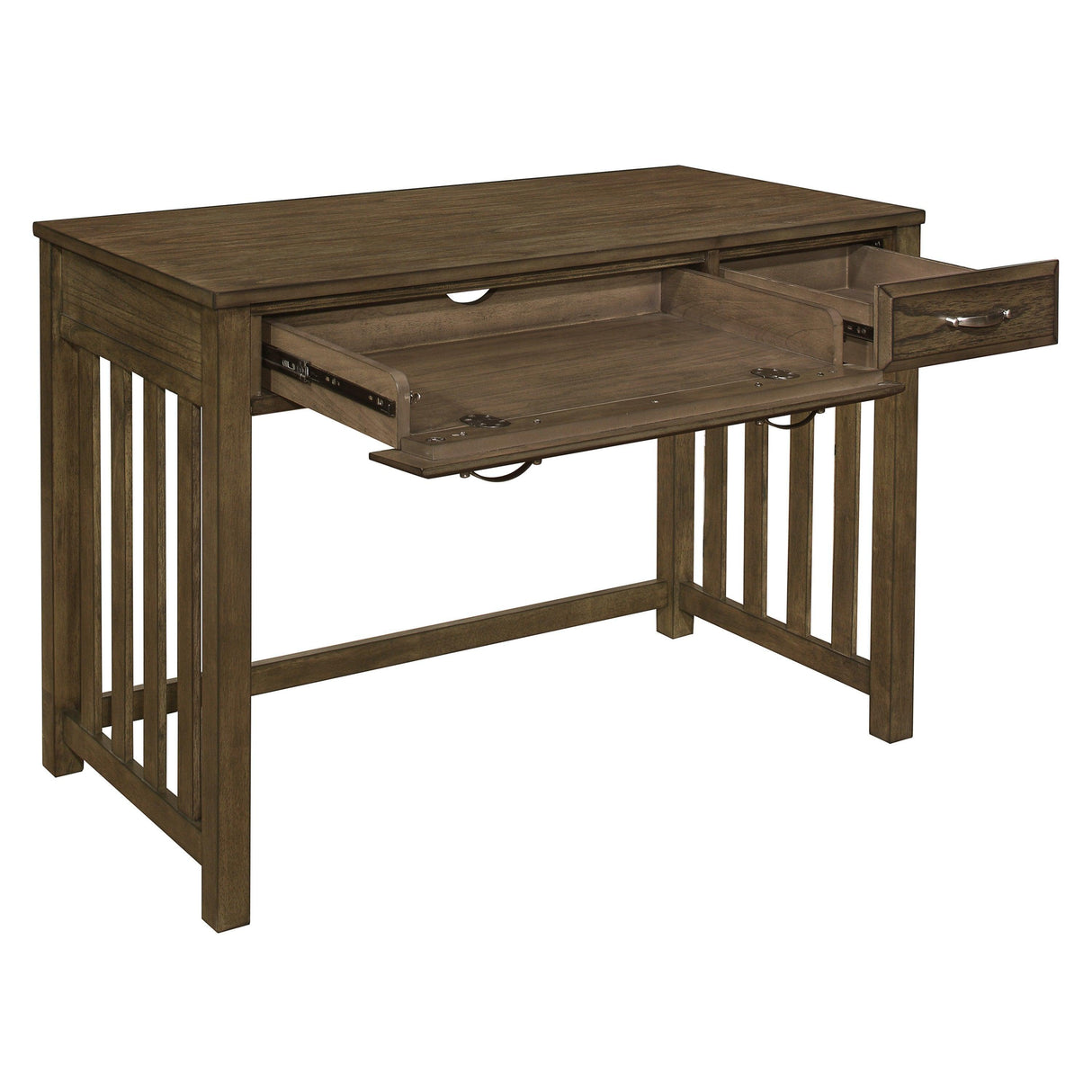 Blanche Brown Gray Desk by Homelegance at Eve Furniture