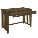 Blanche Brown Gray Desk by Homelegance at Eve Furniture