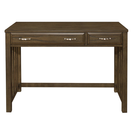 Blanche Brown Gray Desk by Homelegance at Eve Furniture