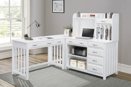 Blanche White Credenza by Homelegance at Eve Furniture