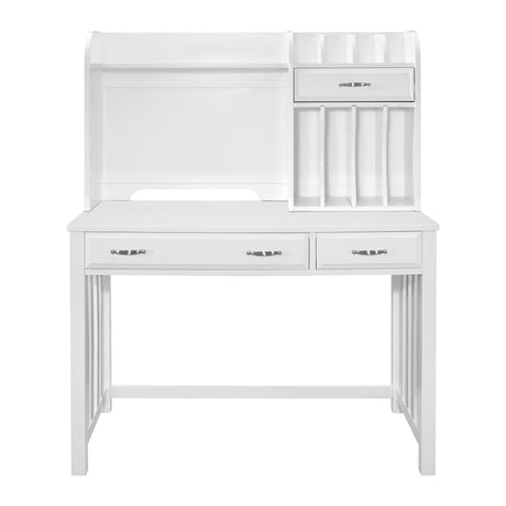 Blanche White Desk by Homelegance at Eve Furniture