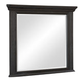 Bolingbrook Wire-Brushed Charcoal Mirror (Mirror Only) by Homelegance at Eve Furniture