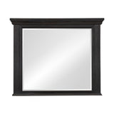 Bolingbrook Wire-Brushed Charcoal Mirror (Mirror Only) by Homelegance at Eve Furniture