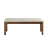 Bonner Brown Dining Bench by Homelegance at Eve Furniture