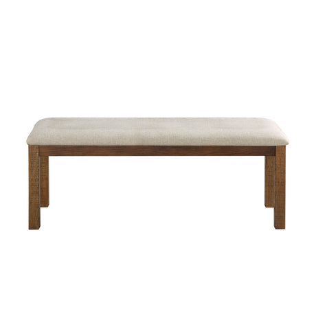 Bonner Brown Dining Bench by Homelegance at Eve Furniture
