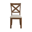 Bonner Brown Side Chair, Set of 2 by Homelegance at Eve Furniture