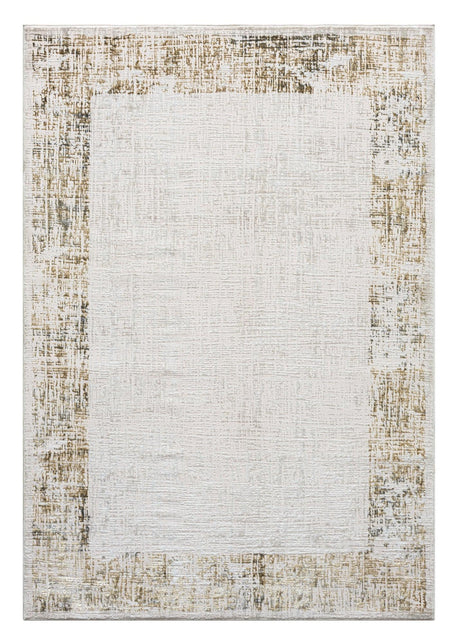 Boutique 454- Gold Area Rug by New Era Innovations at Eve Furniture