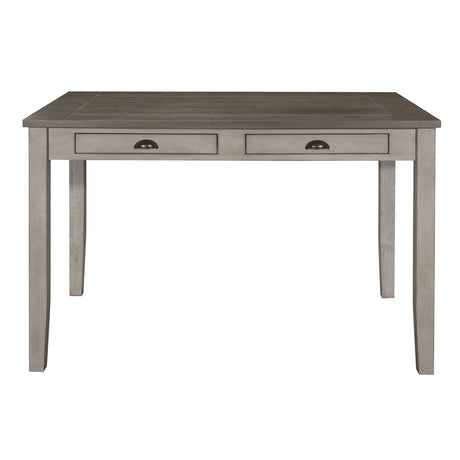 Brightleaf Brown/Light Gray Counter Height Table by Homelegance at Eve Furniture