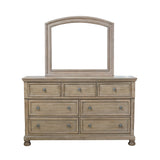 Bethel Wire Brushed Gray Dresser