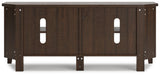 Camiburg Warm Brown Corner TV Stand - W283-56 - Luna Furniture