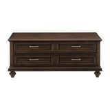 Cardano Driftwood Charcoal Cocktail Table by Homelegance at Eve Furniture