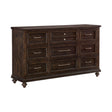 Cardano Driftwood Charcoal Dresser by Homelegance at Eve Furniture