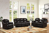 Carter 3-Piece Brown Reclining Living Room Set by Happy Homes at Eve Furniture