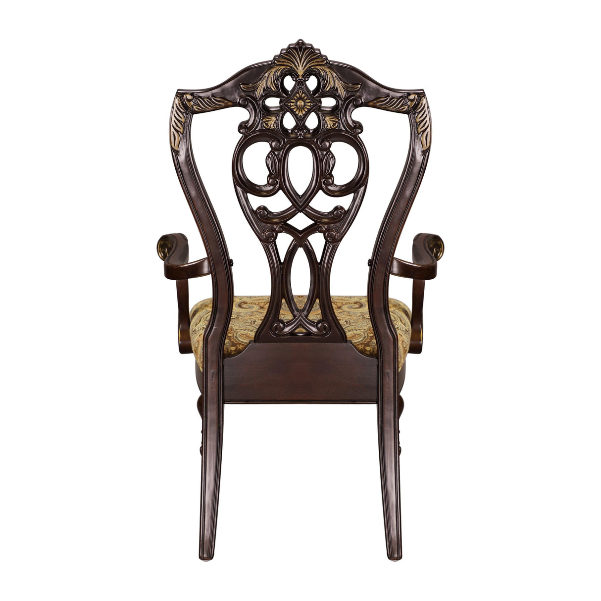 Catalonia Cherry Dining Arm Chair, Set of 2 by Homelegance at Eve Furniture