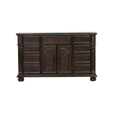 Catalonia Cherry Dresser by Homelegance at Eve Furniture