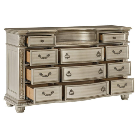Cavalier Silver Dresser by Homelegance at Eve Furniture