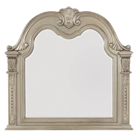 Cavalier Silver Mirror (Mirror Only) by Homelegance at Eve Furniture