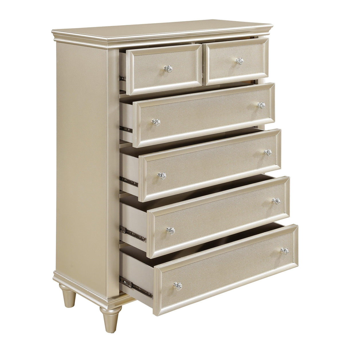 Celandine Silver Chest by Homelegance at Eve Furniture