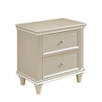 Celandine Silver Nightstand by Homelegance at Eve Furniture