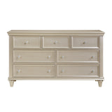Celandine Silver Upholstered Panel Youth Bedroom Set by Homelegance at Eve Furniture