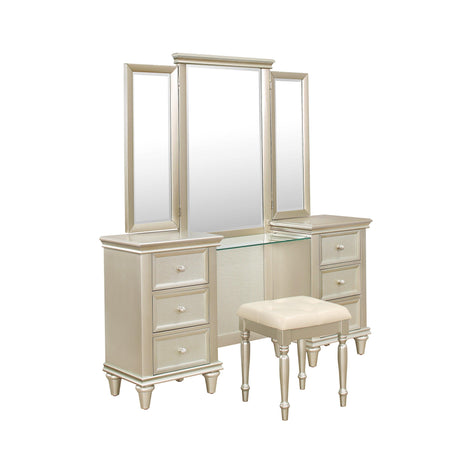 Celandine Silver Vanity Set by Homelegance at Eve Furniture