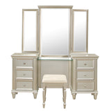 Celandine Silver Vanity Set by Homelegance at Eve Furniture