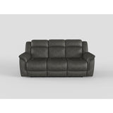 Centeroak Brownish Gray Double Reclining Sofa by Homelegance at Eve Furniture