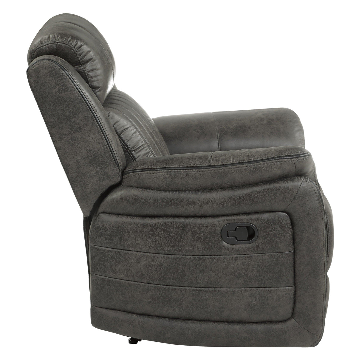 Centeroak Brownish Gray Reclining Chair by Homelegance at Eve Furniture