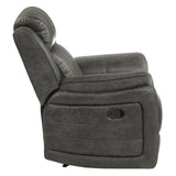 Centeroak Brownish Gray Reclining Chair by Homelegance at Eve Furniture