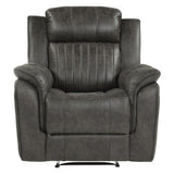 Centeroak Brownish Gray Reclining Chair by Homelegance at Eve Furniture