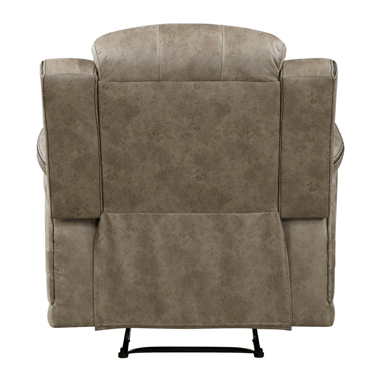 Centeroak Sandy Brown Reclining Chair by Homelegance at Eve Furniture
