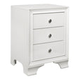 Centralia White Nightstand by Homelegance at Eve Furniture