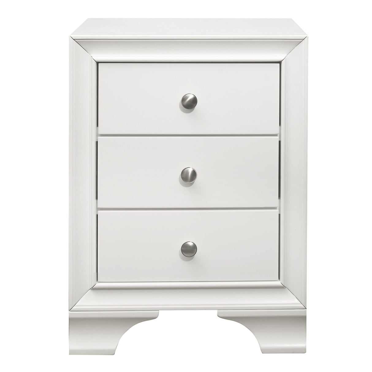 Centralia White Nightstand by Homelegance at Eve Furniture