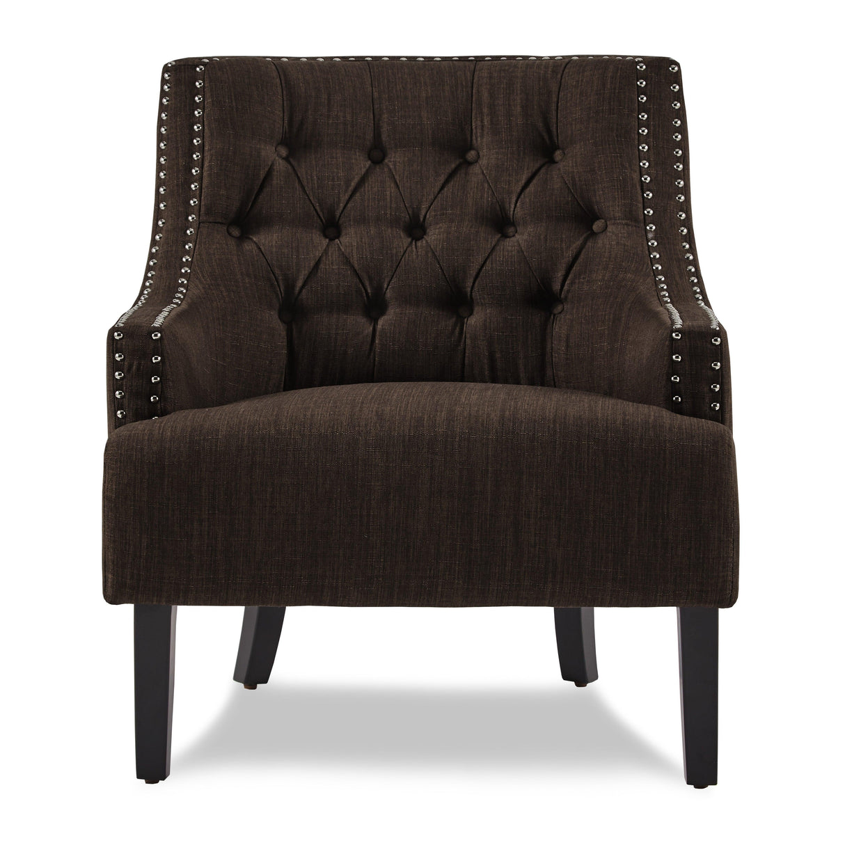 Charisma Chocolate Accent Chair by Homelegance at Eve Furniture