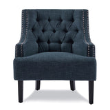 Charisma Indigo Accent Chair by Homelegance at Eve Furniture