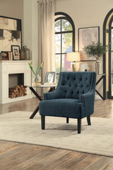 Charisma Indigo Accent Chair by Homelegance at Eve Furniture