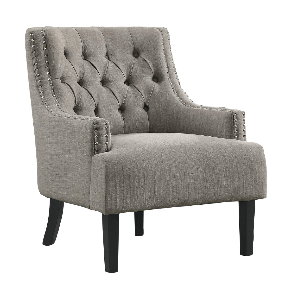 Charisma Taupe Accent Chair by Homelegance at Eve Furniture