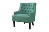 Charisma Teal Accent Chair by Homelegance at Eve Furniture