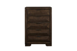 Chesky Warm Espresso Chest by Homelegance at Eve Furniture
