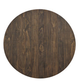 Chevre Brown/Gray Round Counter Height Set by Homelegance at Eve Furniture