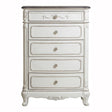 Cinderella Antique White Chest by Homelegance at Eve Furniture