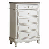 Cinderella Antique White Chest by Homelegance at Eve Furniture