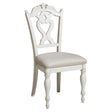 Cinderella Antique White Writing Desk Chair by Homelegance at Eve Furniture