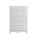 Clementine White Chest by Homelegance at Eve Furniture