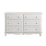 Clementine White Dresser by Homelegance at Eve Furniture