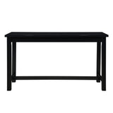 Connected Black 4-Piece Counter Height Set by Homelegance at Eve Furniture