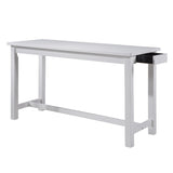 Connected White 4-Piece Pack Counter Height Set by Homelegance at Eve Furniture